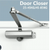 Automatic Door Closer Spring Hydraulic Buffer Door Stopper Adjustable Speed Door
